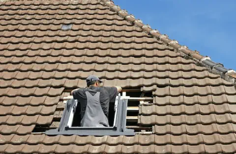 Pose de velux - Apinac